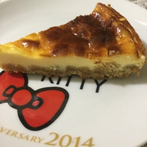 しっとり♪定番ベイクドチーズケーキ